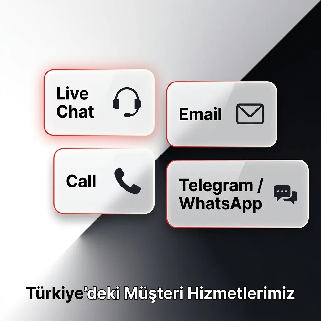 Merhabet Türkiye müşteri hizmetleri: 7/24 canlı sohbet, e-posta ve Telegram desteği