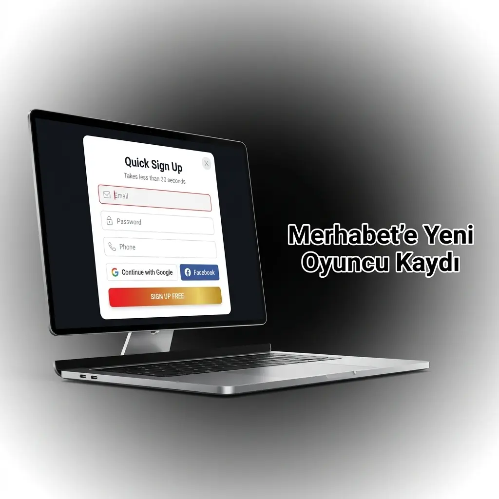 Merhabet casino kayıt formu adımları ve 60.000 TRY hoş geldin bonusu